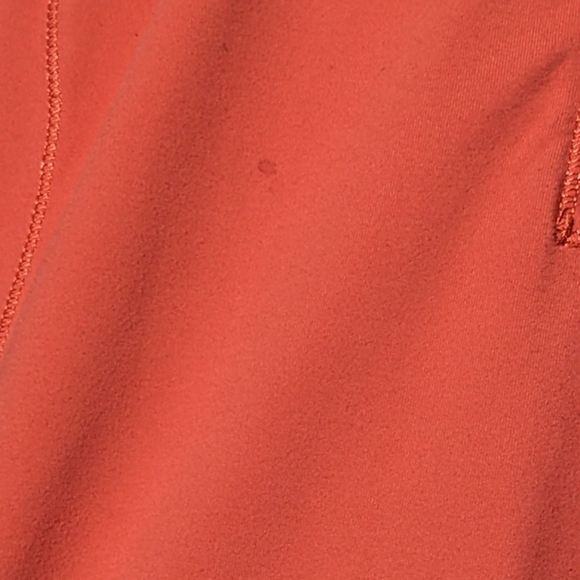 Lululemon Race With Grace 1/2 Zip II Top Jacket Atomic Red Coral Orange Size 4 - Picture 8 of 15